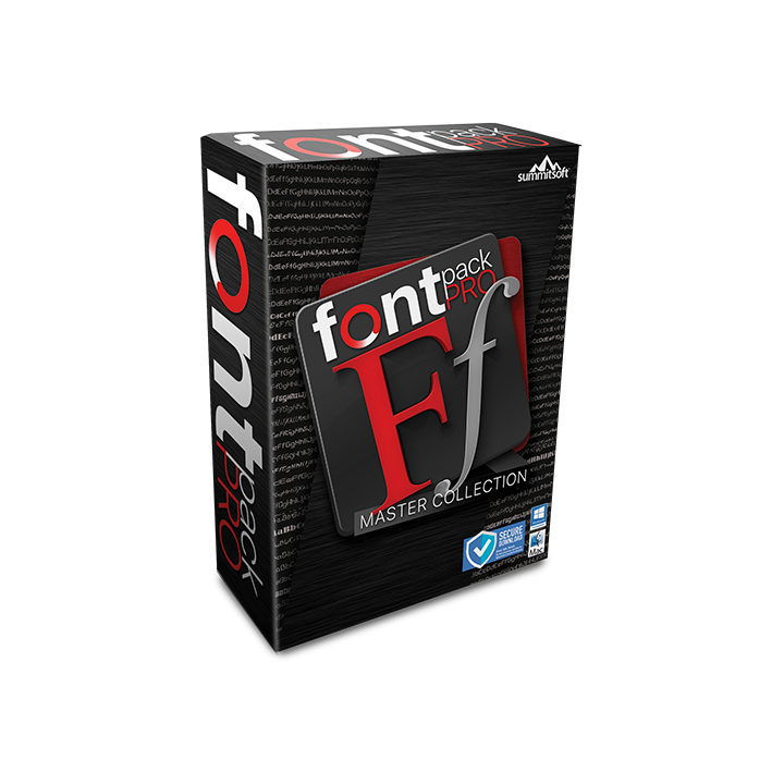 Fontpack Pro Master Collections
