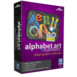 Alphabet Art plus Numbers