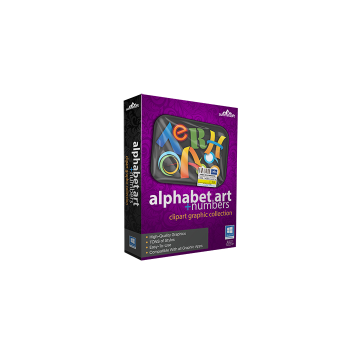 Alphabet Art plus Numbers