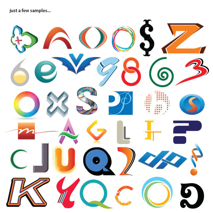 Alphabet Art plus Numbers