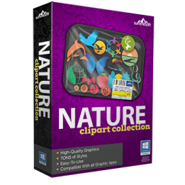 Nature Art Clipart Graphic Collection