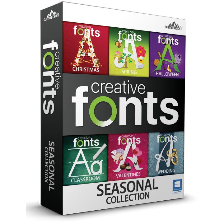 Seasonal Fonts Collection