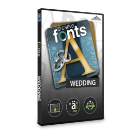 Creative Fonts Wedding