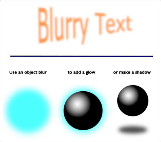 Logo Design Dictionary - Blur