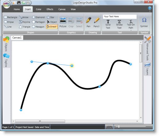 Logo Design Dictionary - Bézier Curve