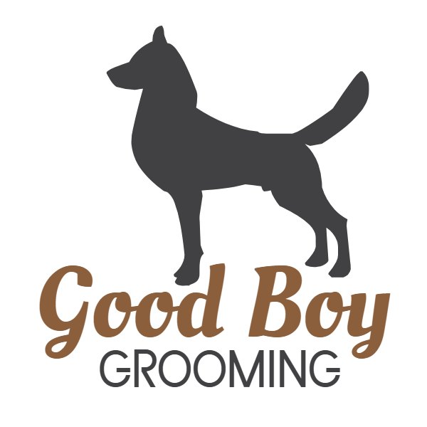 Good Boy Grooming logo template, Logo Design Studio Pro