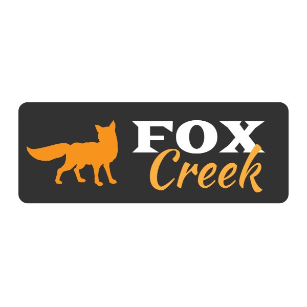 Fox Creek logo template, Logo Design Studio Pro