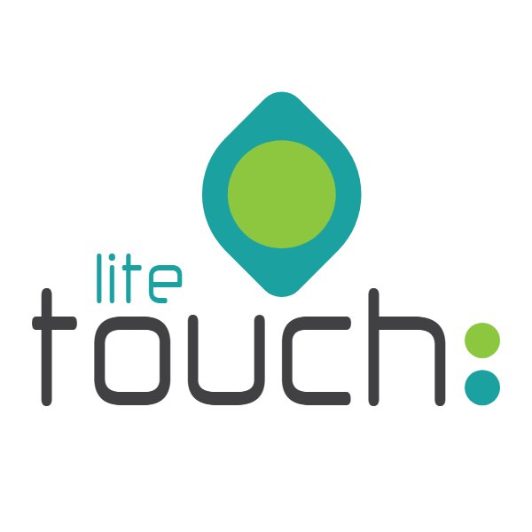 Lite Touch logo template, Logo Design Studio Pro