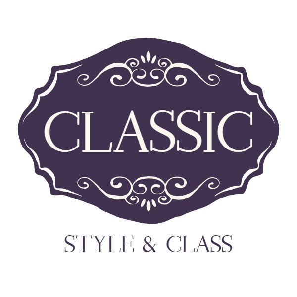 Classic, style & class logo template, Logo Design Studio Pro