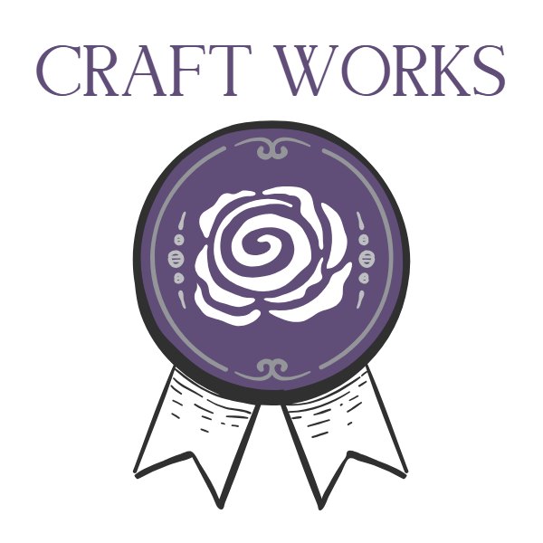 Craft Works logo template, Logo Design Studio Pro