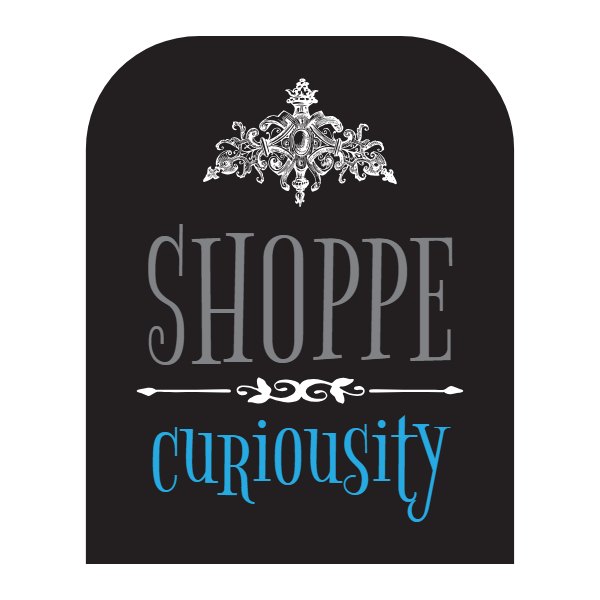 Curiosity Shoppe logo template, Logo Design Studio Pro