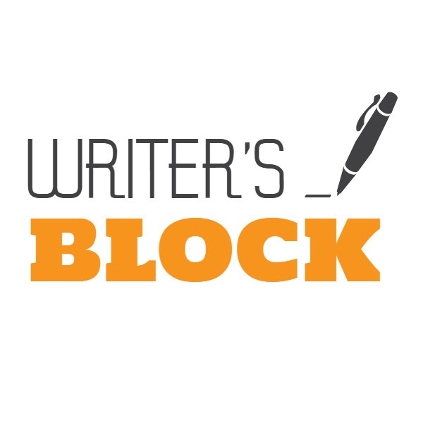 Writer's Block logo template, Logo Design Studio Pro