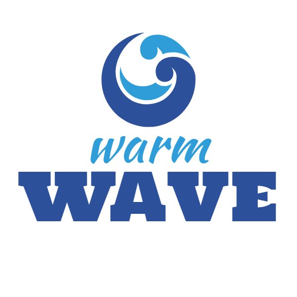 Warm Wave logo template, Logo Design Studio Pro