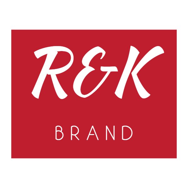 R&K brand logo template, Logo Design Studio Pro