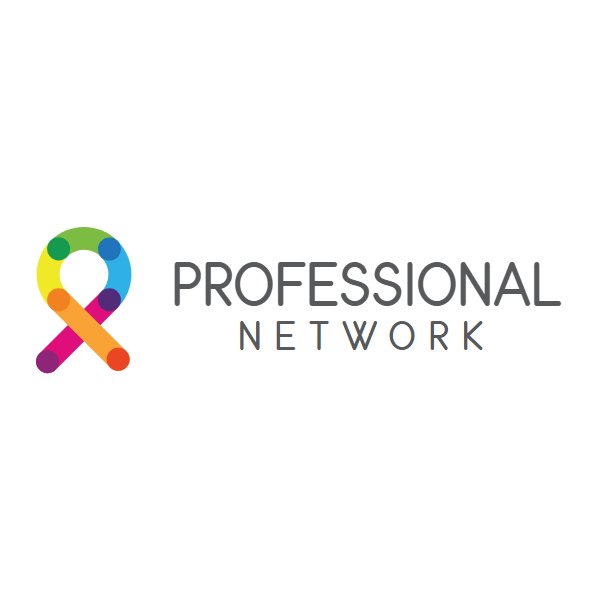 Professional Network logo template, Logo Design Studio Pro