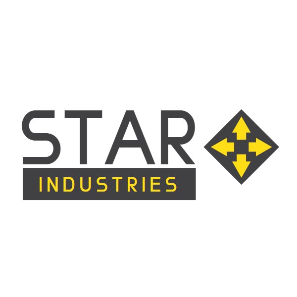 Star Industries logo template, Logo Design Studio Pro