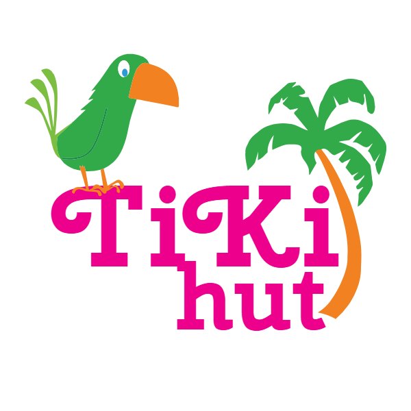 Tiki Hut logo template, Logo Design Studio Pro