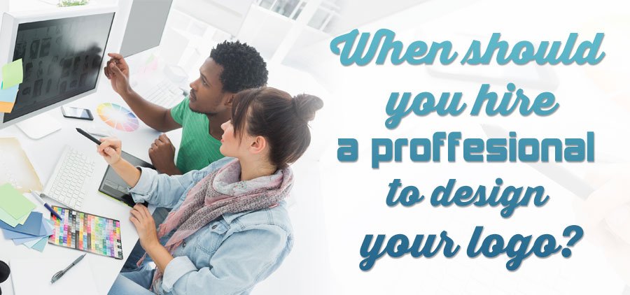 When should you hire a professional to design your logo?