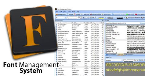 FontPack Pro に付属のフォント管理システム