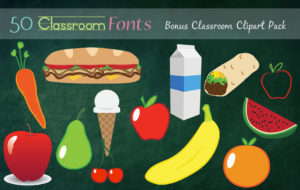 50 Classroom Fonts - samples 4