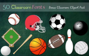 50 Classroom Fonts - samples 5