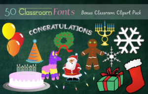 50 Classroom Fonts - samples 6