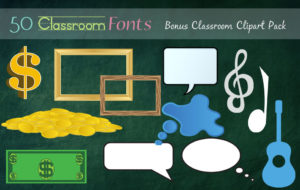 50 Classroom Fonts - samples 7