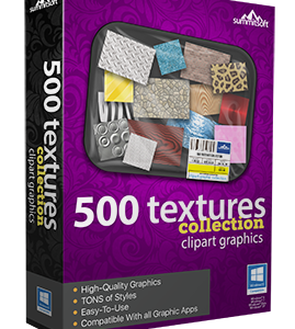 500+ Textures Collection Clip Art Graphic