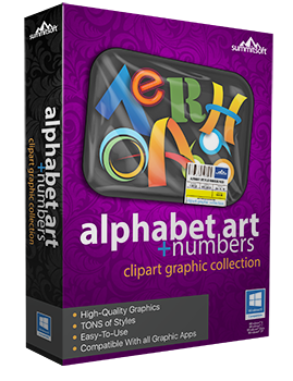 clip art graphics Specialty art plus numbers