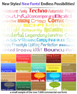FontPack Pro Master - samples
