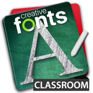 Creative Fonts - classroom