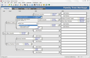 Family Tree Heritage - screenshot 1