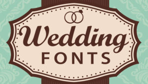Wedding Fonts - logo