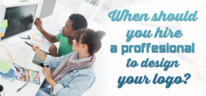 When should you hire a professional to design your logo?