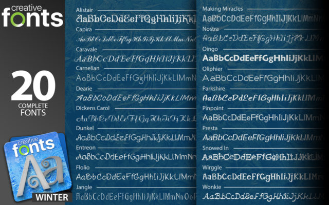 Winter-SAMPLES-screen-CreativeFonts Winter-SAMPLES-screen-CreativeFonts